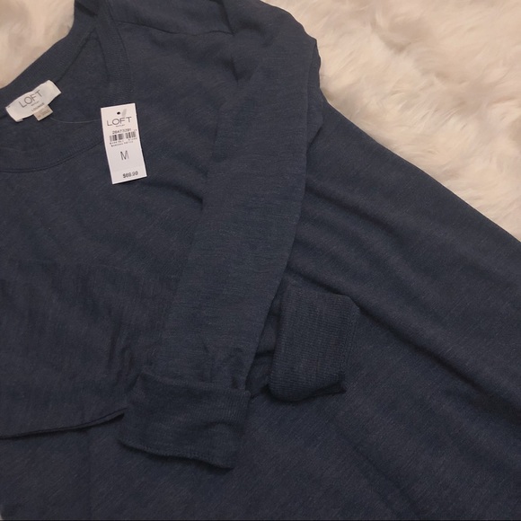SOLD 🎆 LOFT Super Soft Raglan Dress - Picture 6 of 7